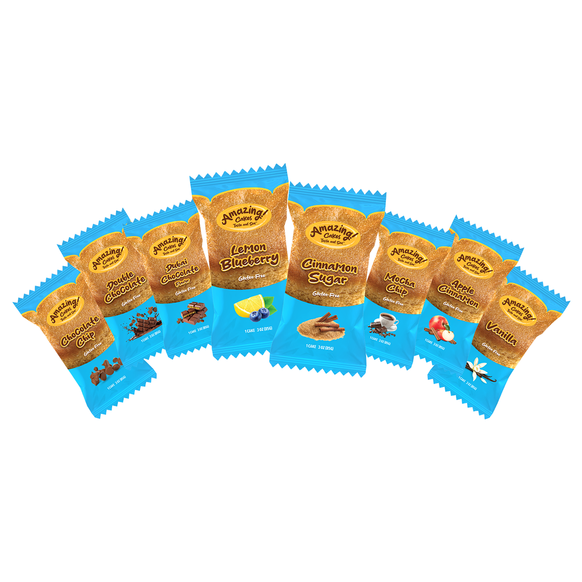 Wholesale – Amazing Cakes – Master Case – 64 Cakes (2 boxes, 32 cakes each)