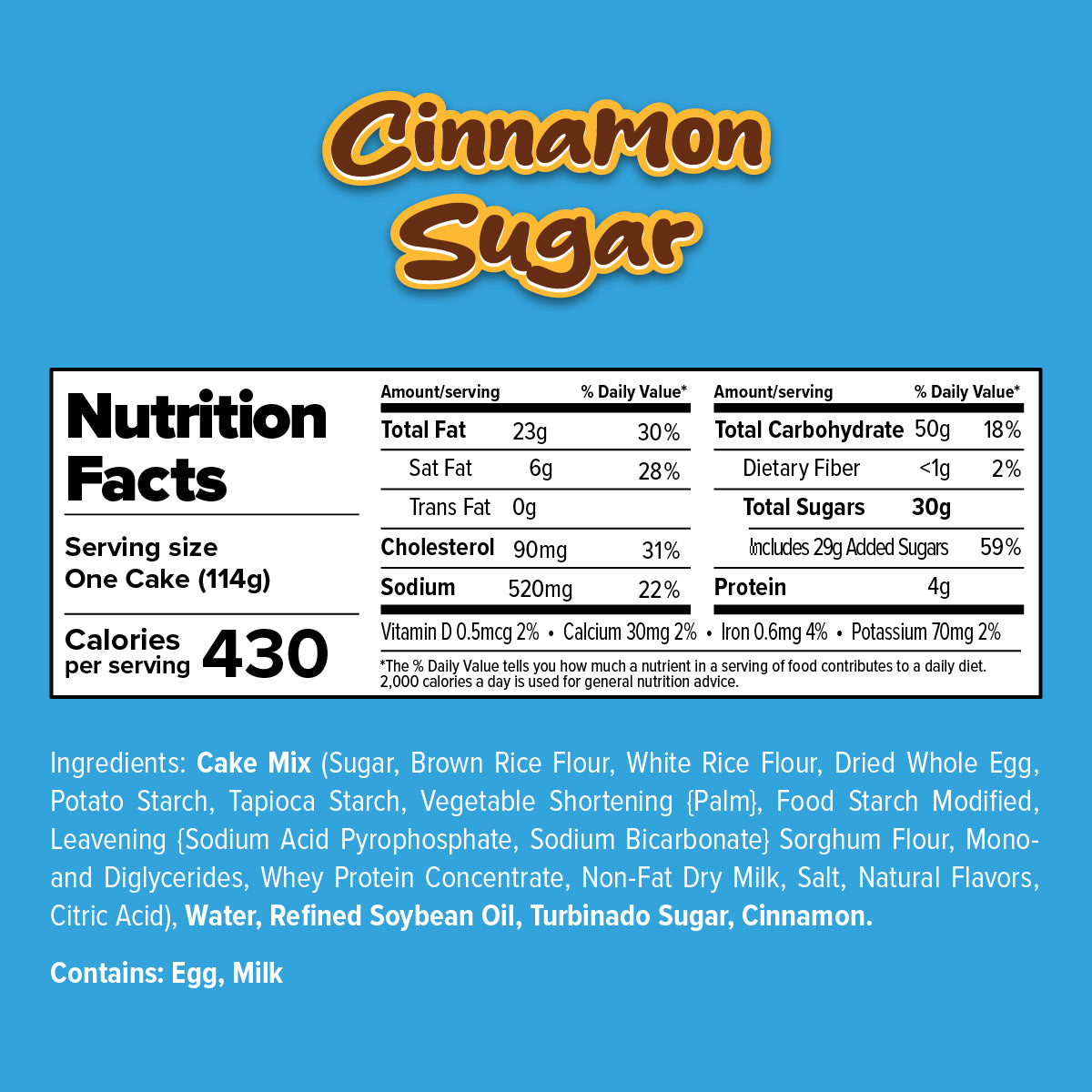 Food Service – Amazing Cakes – Master Case – 24 Cakes