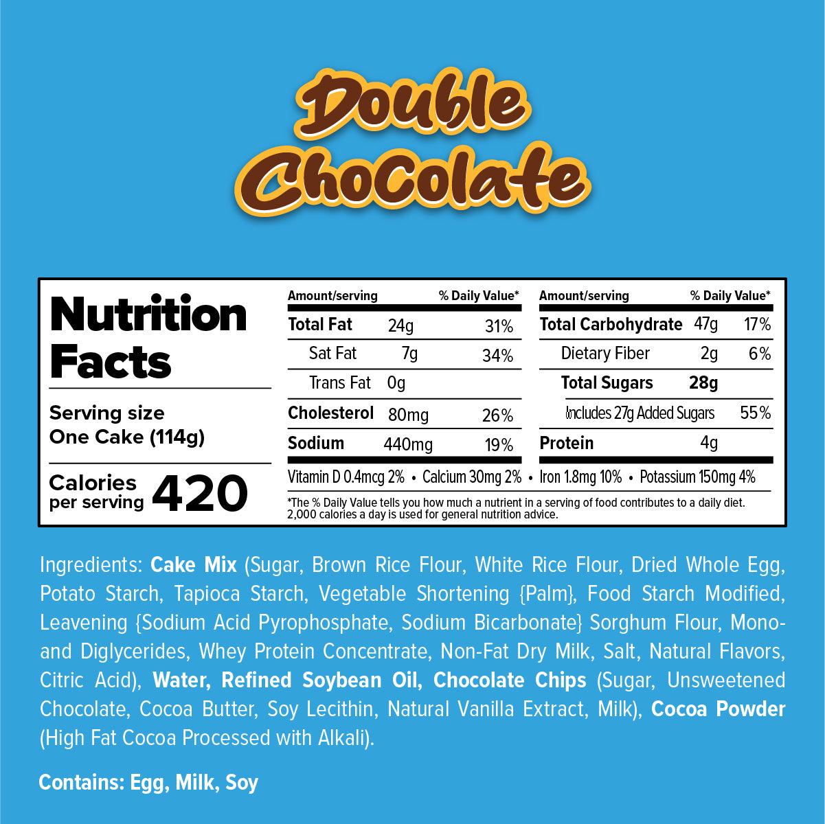 Food Service – Amazing Cakes – Master Case – 24 Cakes