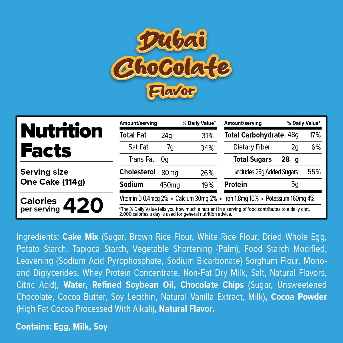 Food Service – Amazing Cakes – Master Case – 24 Cakes