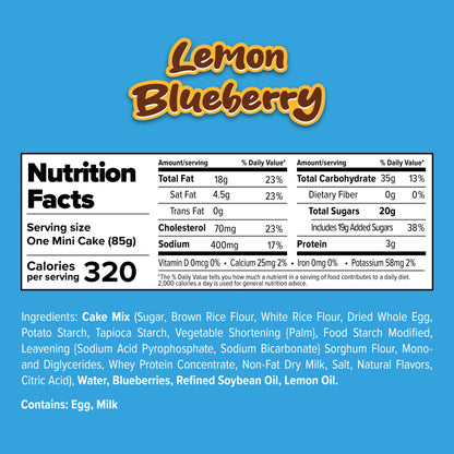 Wholesale – Amazing Cakes – Master Case – 64 Cakes (2 boxes, 32 cakes each)