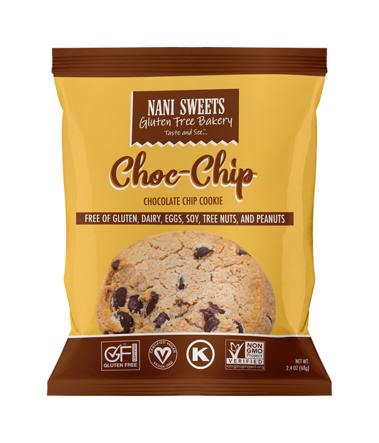 Nani Sweets Choc-Chip Cookies Pacakging